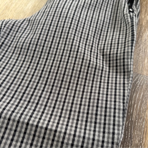 Everlane Kick Crop Work Pant Gray Plaid Sz 6 EUC - Picture 7 of 9